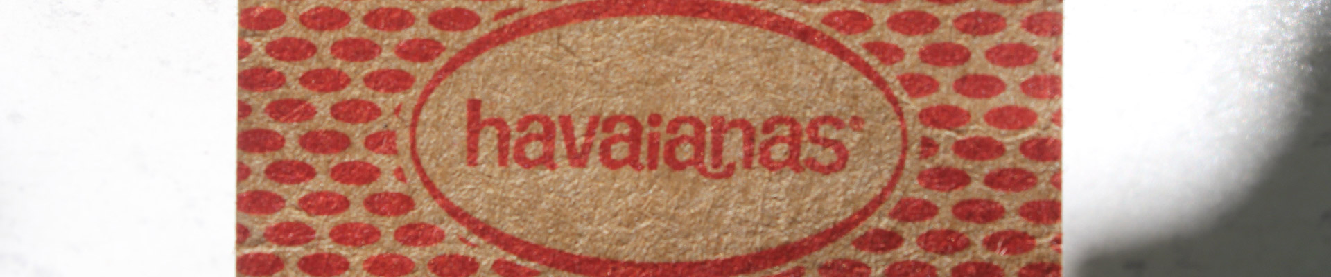 havaianas logo tongs homme