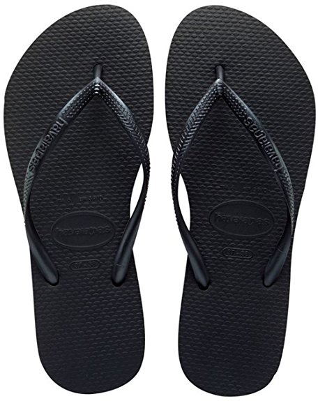 havaianas femme tongs noires